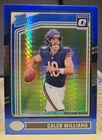 2024 Panini Donruss Optic - Rated Rookie Caleb Williams #201 Blue Hyper Prizm RC