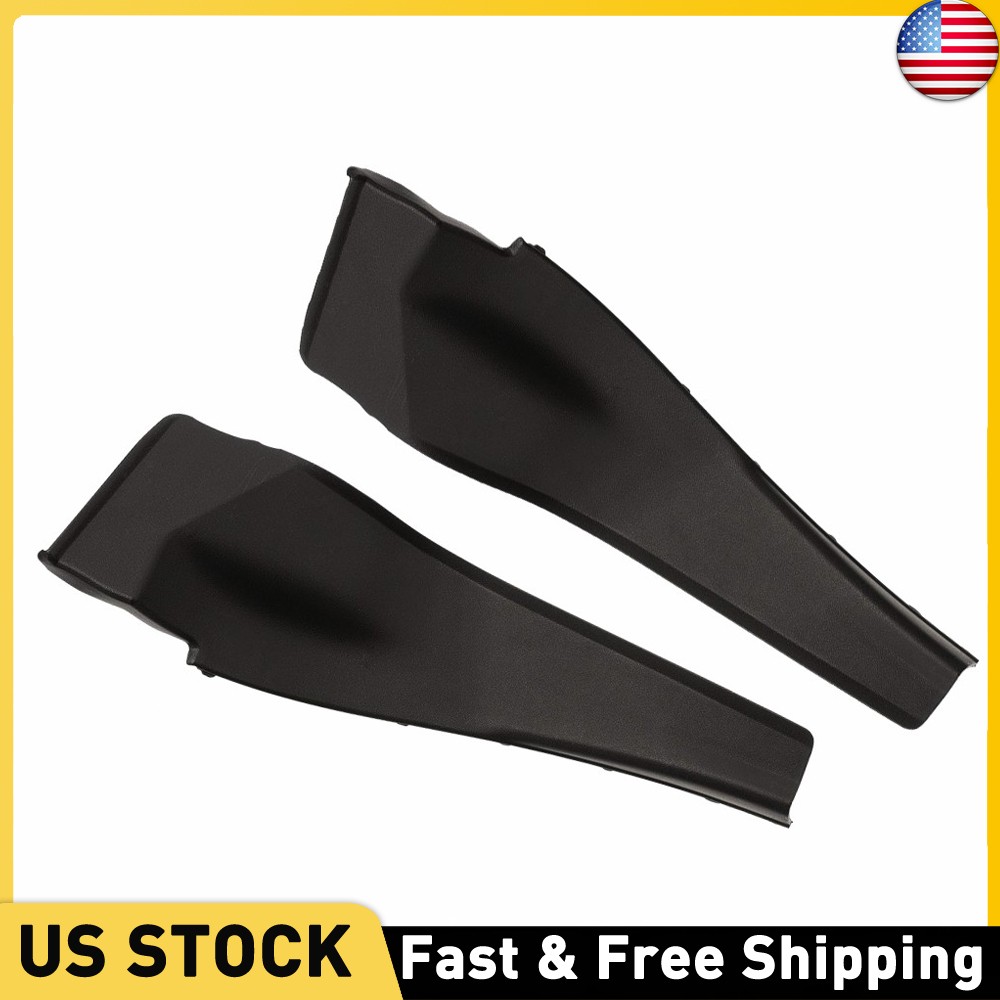 Pair Car Corner Windshield Wiper Cowl Cover Black For Nissan Altima 2013-2016 US