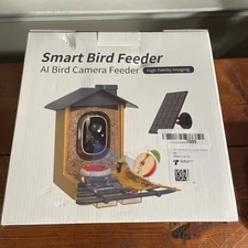 oddkont Bird Feeder with Camera - Smart Bird Feeder Camera with AI Identify Bird