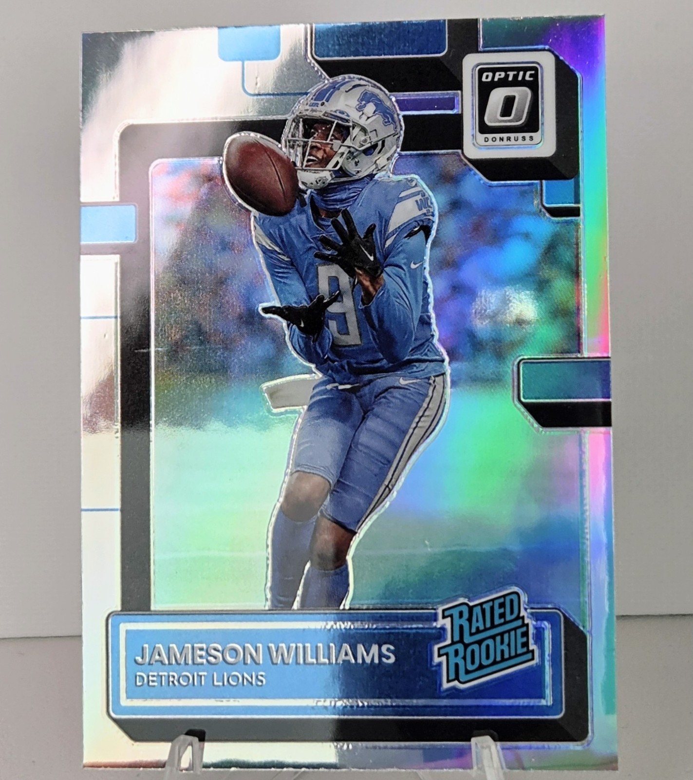 2022 Panini Donruss Optic - Rated Rookie Jameson Williams #208 Holo Prizm (RC)