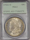 1904-O Morgan Silver Dollar $1 PCGS MS62