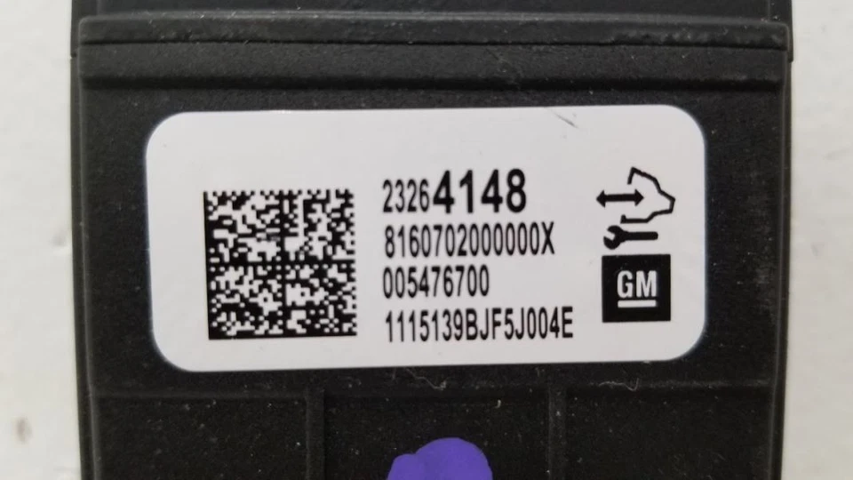 15 GMC SIERRA 1500 DENALI CARRIL KEEP ASSIST CÁMARA ORIENTADA HACIA ADELANTE 23264148 Foto 3 de 4