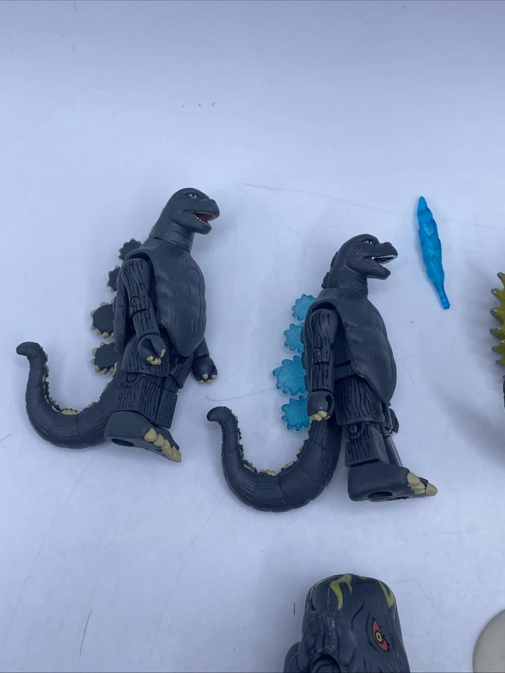 Diamond Select 2.5" GODZILLA MINIMATES Figura Lote de 8-Raro Foto 2 de 4