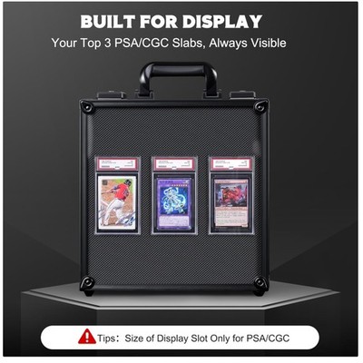 Travel-Friendly Card Storage Box - Lockable & Waterproof