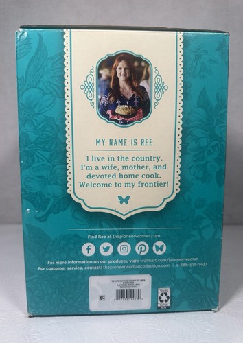 The Pioneer Woman Juego de Almacenamiento de Alimentos 18 Piezas Fluttering Fancies Contenedores NUEVO - Imagen 5 de 8