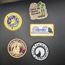 Vintage National Park Patch Lot Death Valley Carlsbad Joshua Tree + More