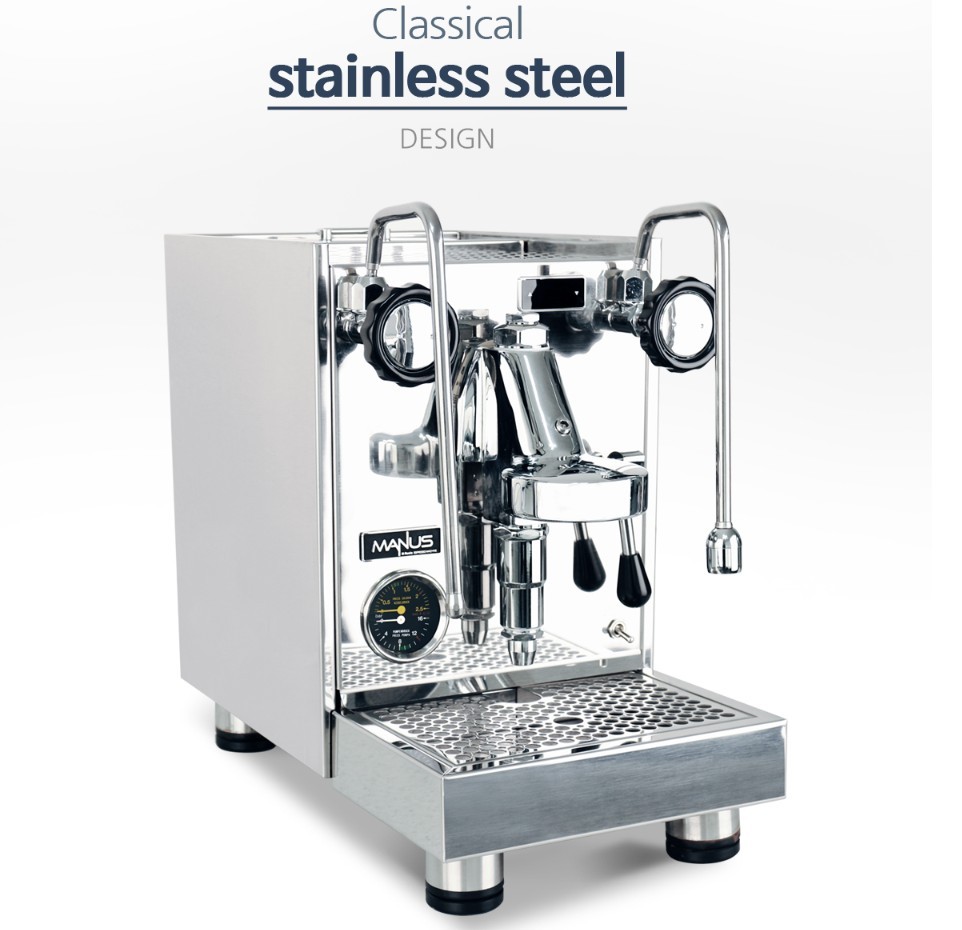EL ROCIO MANUS S エスプレッソマシン　 ホワイト El Rocio Espresso Machine - Manus S White – Bean Bros.
