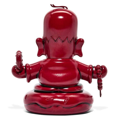 The Simpsons Red Vermilion Homer Buddha 7" Vinyl Figure by Kidrobot NEW Sealed - Picture 11 of 14