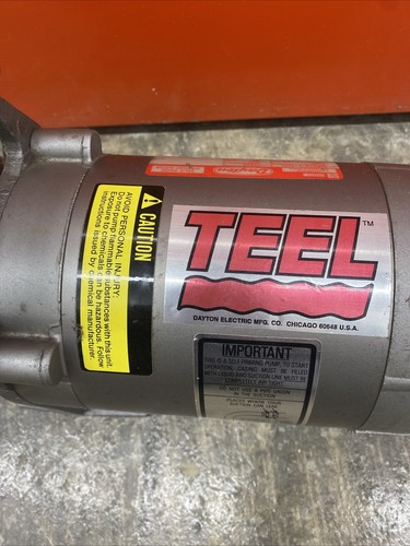 Teel Self-Priming Centrifugal Pump 2P390 With Dayton 9K679 Electric Motor 1/2HP - Picture 2 of 9
