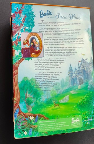 NEW Vintage Disney Princess Snow White Barbie 1999 collectible edition - Picture 8 of 10