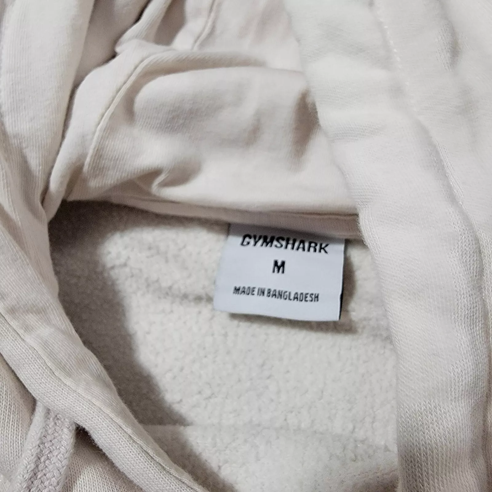 gymshark collegiate pullover cotton blend hoodie