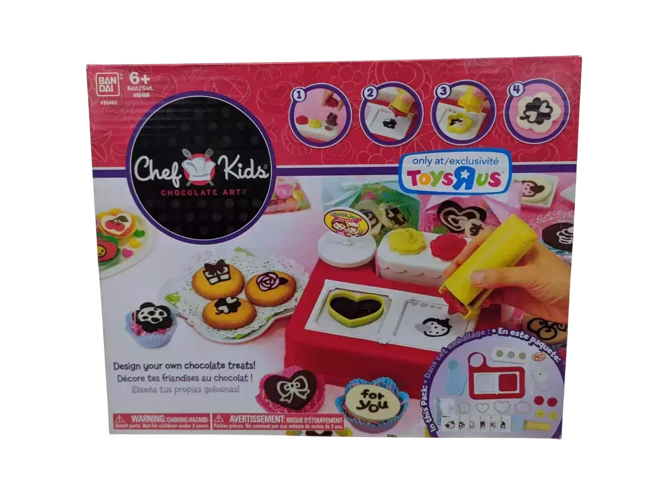 Chef Kids Chocolate Art Design Your Own Chocolate Treat Set (beschädigte Verpackung)