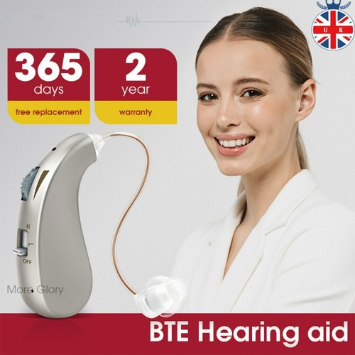 UK Digital Hearing Aid Rechargeable Adjustable Sound Voice Amplifier