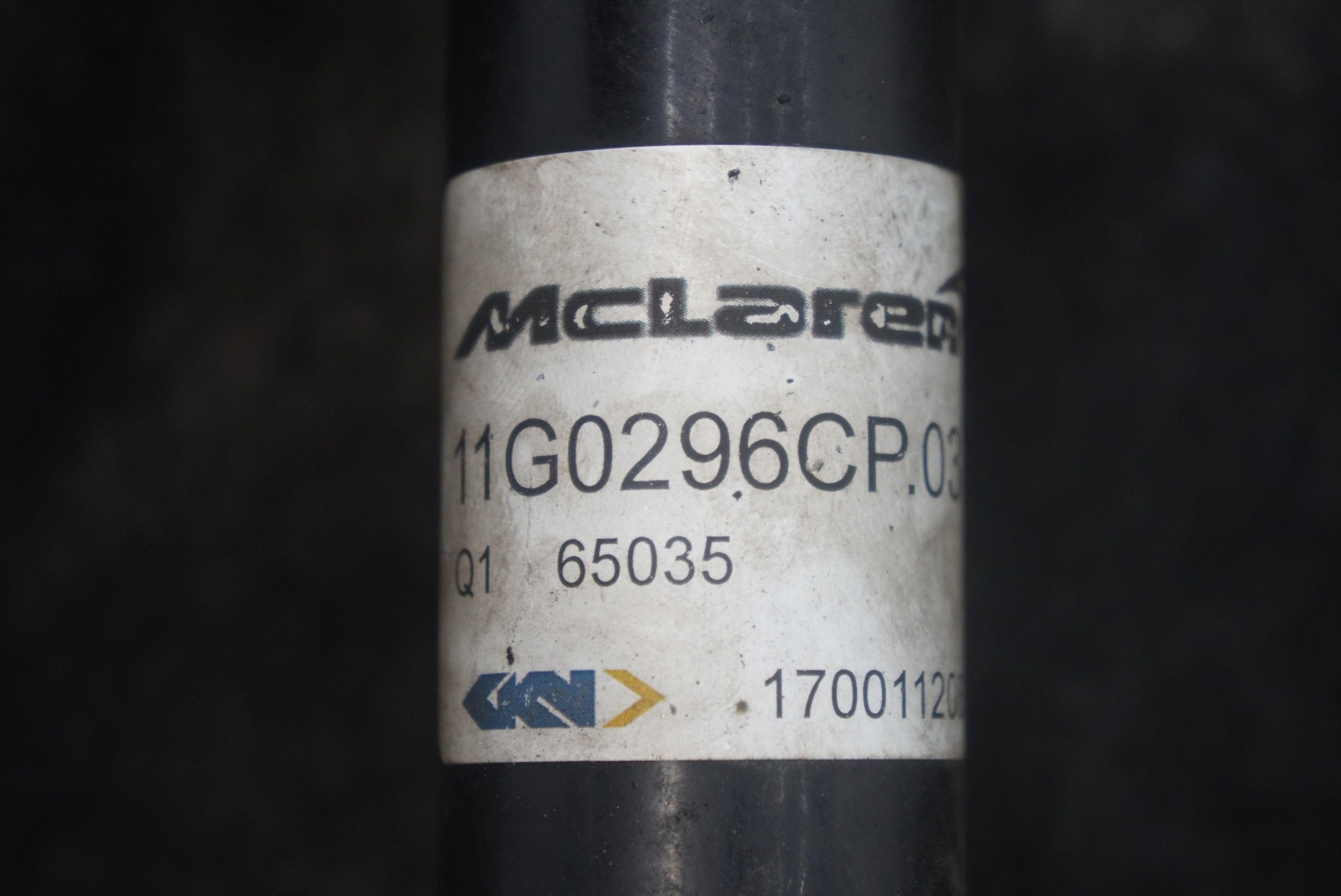 Rear Left or Right CV Axle Shaft 11G0296CP OEM McLaren 720S 2020 *Note*
