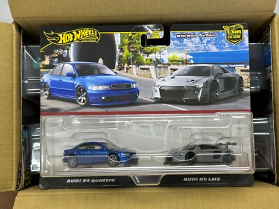 Hot Wheels 2024 Car Culture Twin 2 Packs Mix 4 # Audi S4 & Audi R8