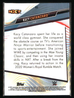 Kacy Catanzaro 2020 Topps WWE Finest #83 | eBay
