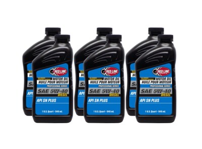 RED LINE Pro-Series 5w40 Synthetic Oil Diesel 12734 - 1 Qt (Case