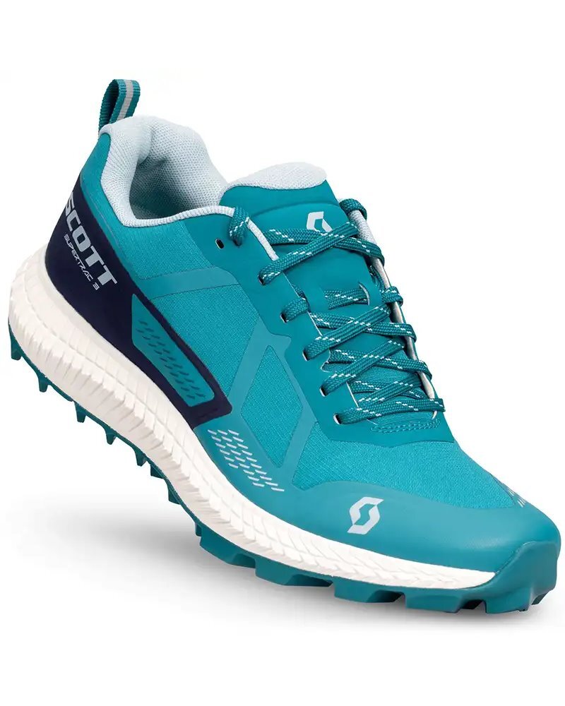 - Scott Supertrac 3 Scarpe Trail Running Uomo, Winter Green/Dark Blue