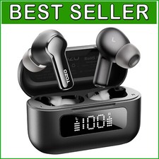 Hybrid ANC Earbuds with 55H Playtime  Real-Time Noise Detection - Waterproof