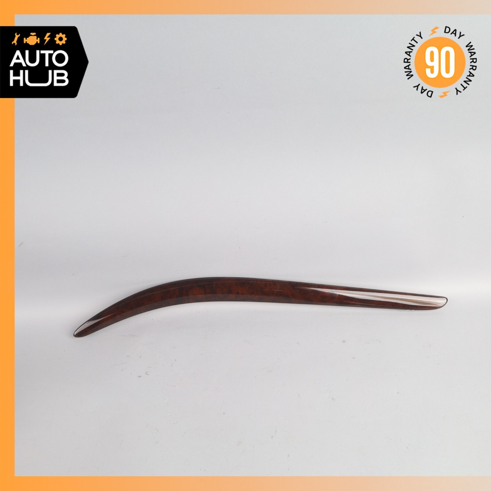 08-19 Maserati GranTurismo M145 Coupe Rear Right Side Door Panel Trim Wood OEM