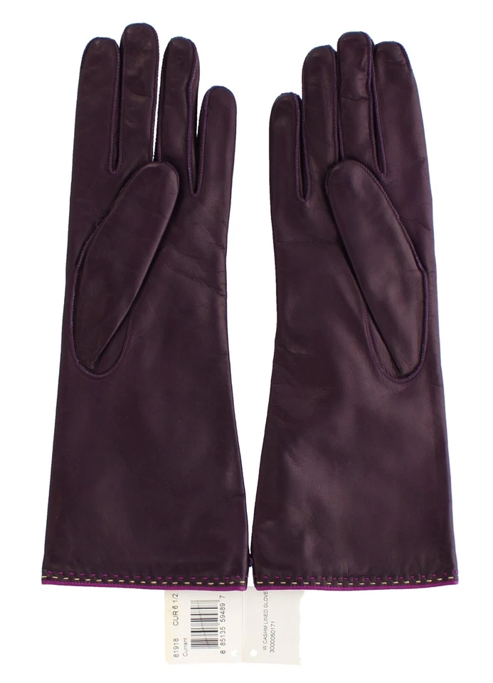 Guantes Coach forrados en cachemir para mujer 81918, guantes de conducción Coach de cuero para mujer Foto 3 de 4