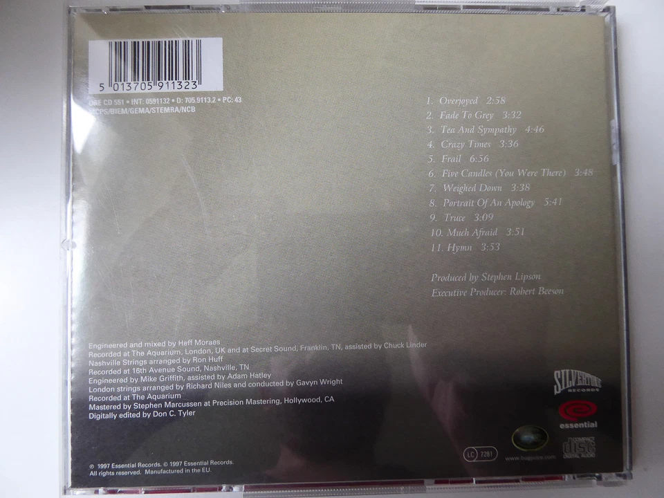 Jars Of Clay - Much Afraid - NM (CD) - Bild 2 von 2