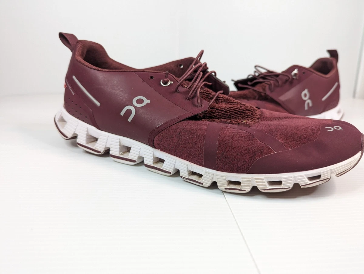 On Cloud OC Terry Shoes Mens Running Jogging Sneakers Ruby Size