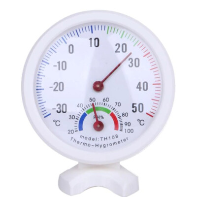RAUMHYGROMETER THERMOMETER FEUCHTIGKEITSMESSGERÄT ZU HAUSE BÜRO ANALOG xj