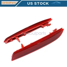 2Pcs Rear Bumper Reflector Set Left & Right For Honda CR-V 2012 2013 2014