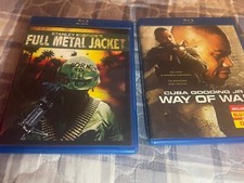 Way of War - DVD By Cuba Jr. Gooding,JK Simmons + Full Metal Jacket Blu-ray