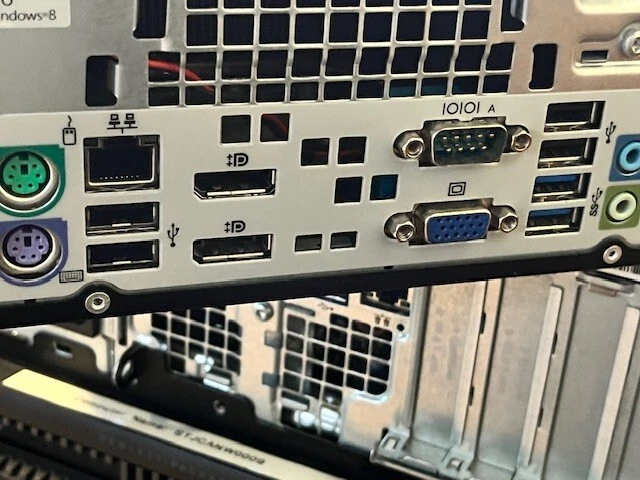 HP EliteDesk 800 G1 F2Y14US i5 i5-4570 4TH GEN , NO MEMORY, NO HARDDRIVE WORKING - Image 4 of 4