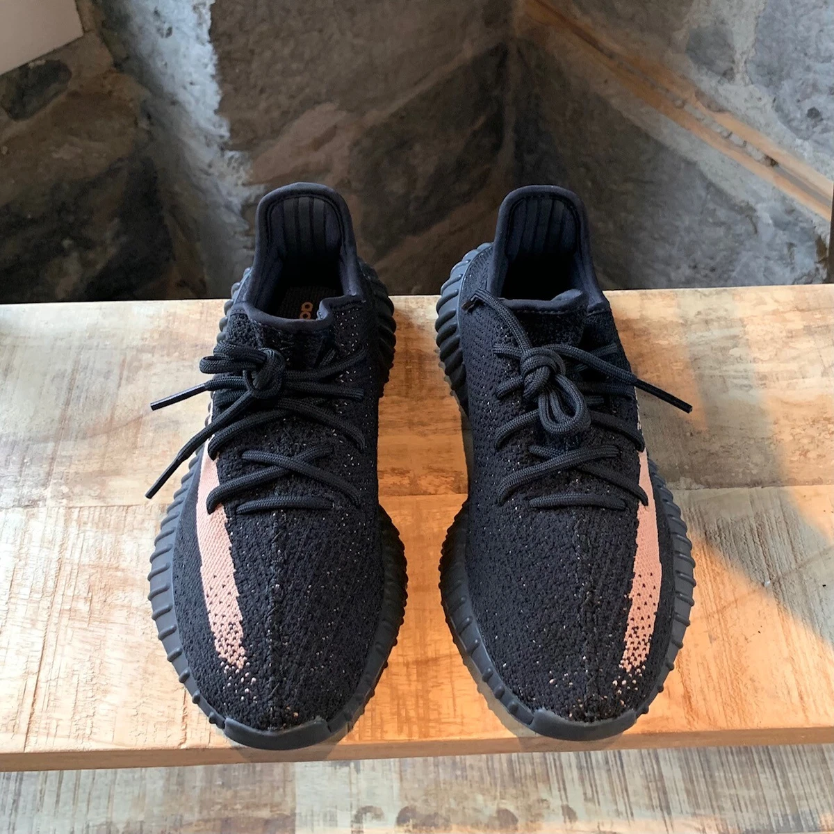 adidas Yeezy Boost 350 Core Copper Stripe - MEN 6 US WOMEN 8 US eBay