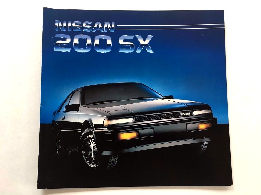 1986 Nissan 200-SX 200SX and Turbo 16-page Original Car Brochure