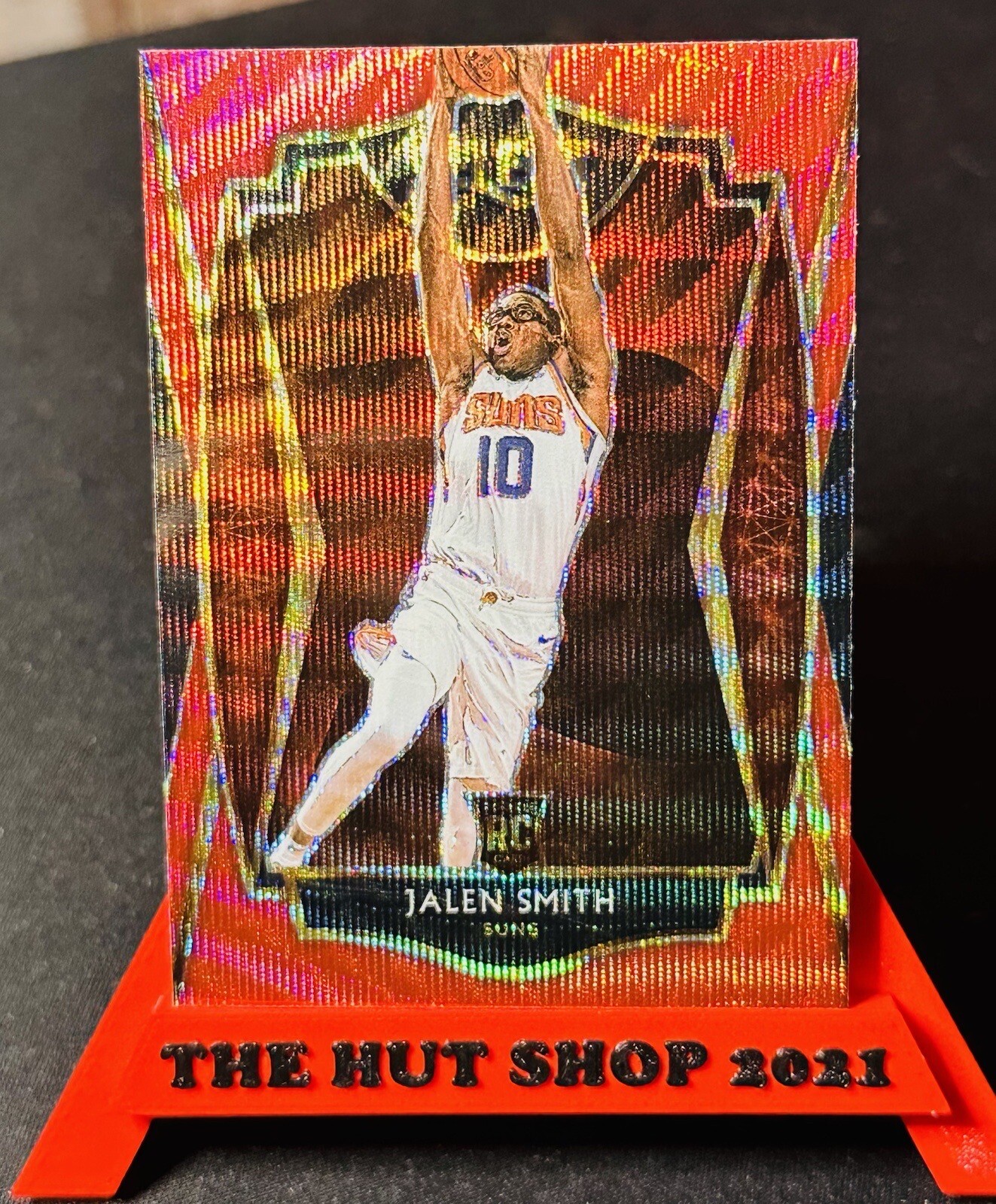 Jalen Smith 2020-21 Panini Select Red Wave Premier Level Prizm Rookie! RC Pacers