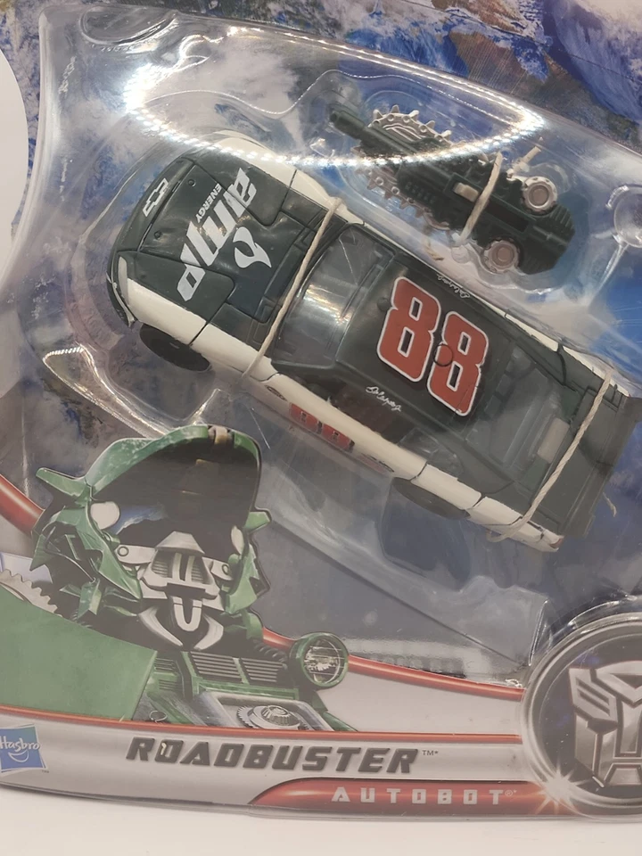 Transformers Roadbuster Dark of the Moon Sistema de Armas Mechtech NASCAR 2011 Foto 2 de 4