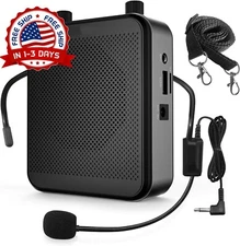 Amplificador de voz portátil para múltiples ubicaciones aulas reuniones US NUEVO