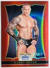 2024 Panini Select WWE RANDY ORTON - Throwback Red Prizm #11 #45/99