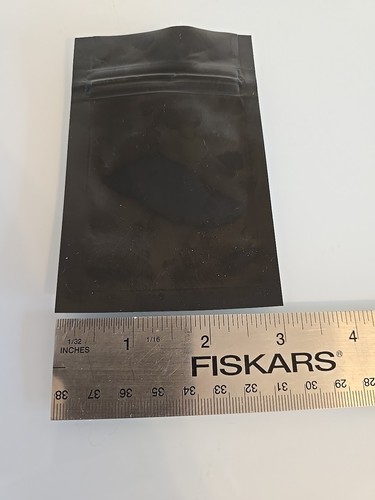 Mylar Black 3"x 4.5" lot of 758 Sealable Bag Goodies Bag. - Picture 5 of 5