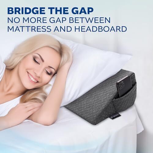 6"Gap FillerBed for bed Wedge Pillow for Headboard Gap Filler High-Density Foam - Picture 5 of 7