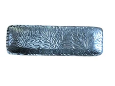 Old Town Imports Leaf Tray Serving Plater Pewter?  Serving 17 X  5