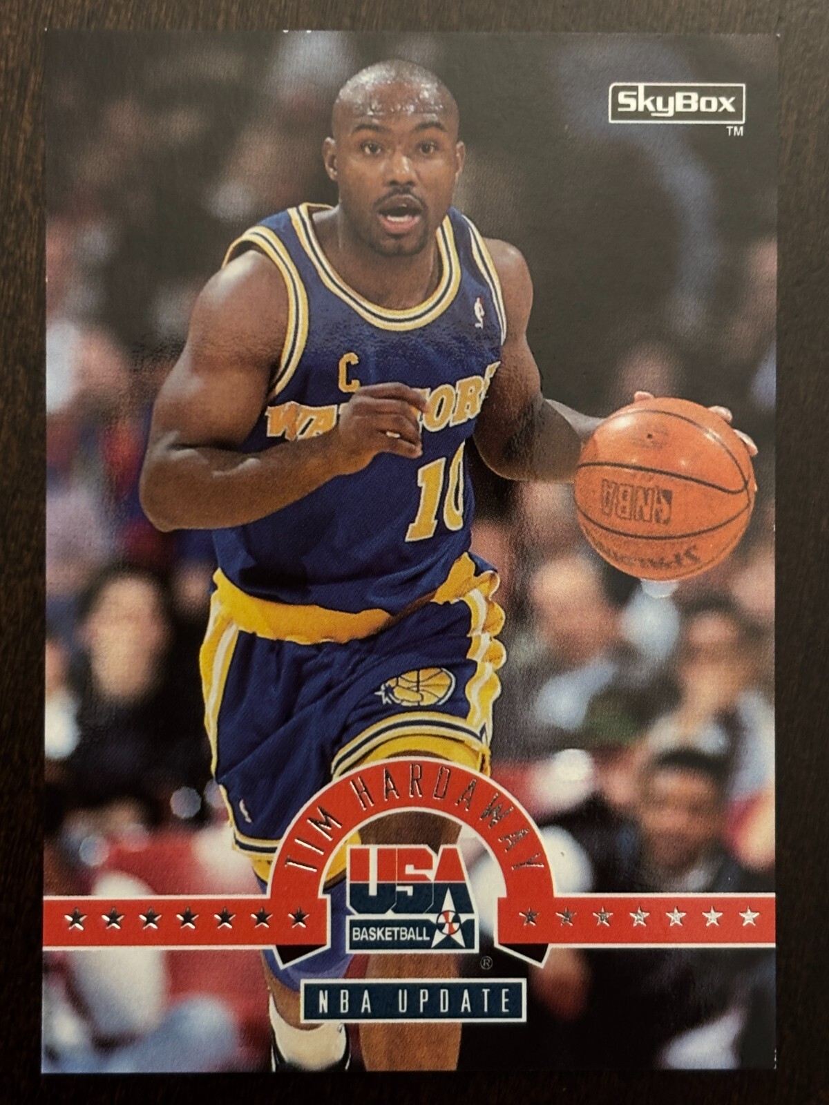 1994 Skybox USA Basketball #64 Tim Hardaway Golden State Warriors