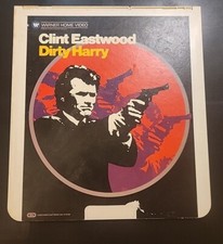 Clint Eastwood Dirty Harry CED VideoDisc 1982 Vintage RCA SelectaVision