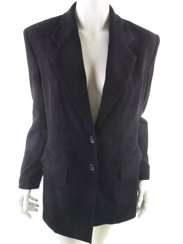 Blazer noir chic avec boutons dorés - Vestes - Linamaj