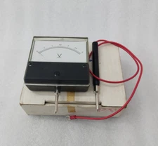 Toyo keiki DP-5IA volt meter No.BRH6 Class I.5 Japan Storage Battry