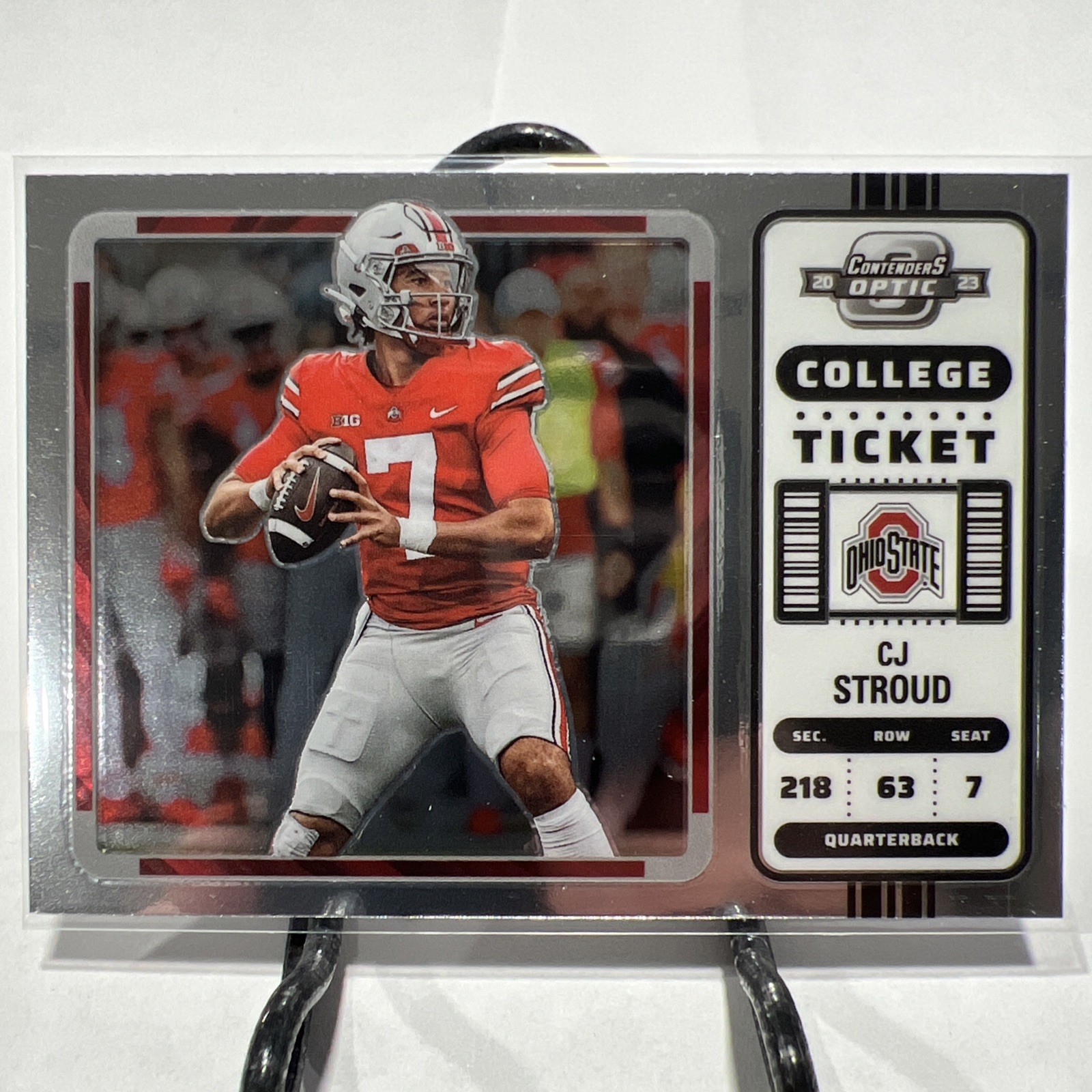 2023 Chronicles Contenders Optic Draft Picks College Ticket C.J. STROUD #2 RC