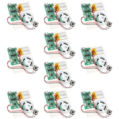 10PCS Programmable Sound Recorder Module - DIY Music Voice Recording Module C...