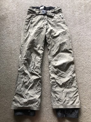 Eider Crafty W EU 38 Ski Snowboard Pants Beige 30x30 Womens Ski Insulated