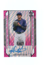 2021 Leaf Metal Draft PINK  Alexander Vizcaino /10 - Yankees, Dominican Republic