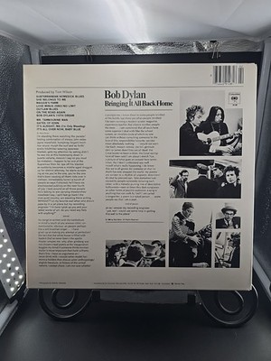 RARE Bob Dylan Bringing It All Back Home LP Columbia 80s Reissue