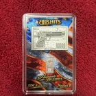 BHB Hits 1/4 oz & 1g .999 Fine Silver Bar Blueprint Series 1 - 50 CAL